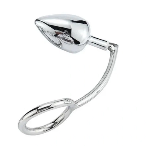 Anal Hooks Cock Stainless 4663 DiscreetChoice Set Ring Steel with Anal Hook 0723